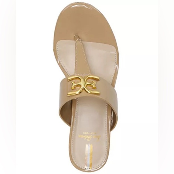 NEW! Sam Edelman Yardlie Emblem Platform Wedge Sandals - Size 9.5 👠 - Picture 4 of 15